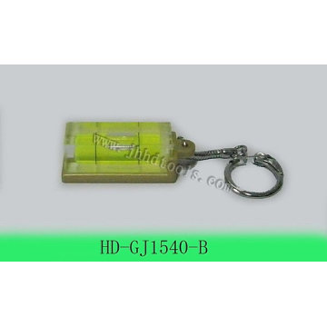 Nível da bolha com keychain